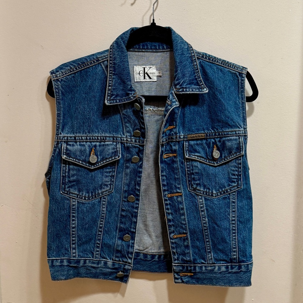 Calvin Klein Classic Blue Denim Jacket